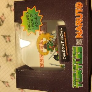 Bowl  With Chopsticks Socks